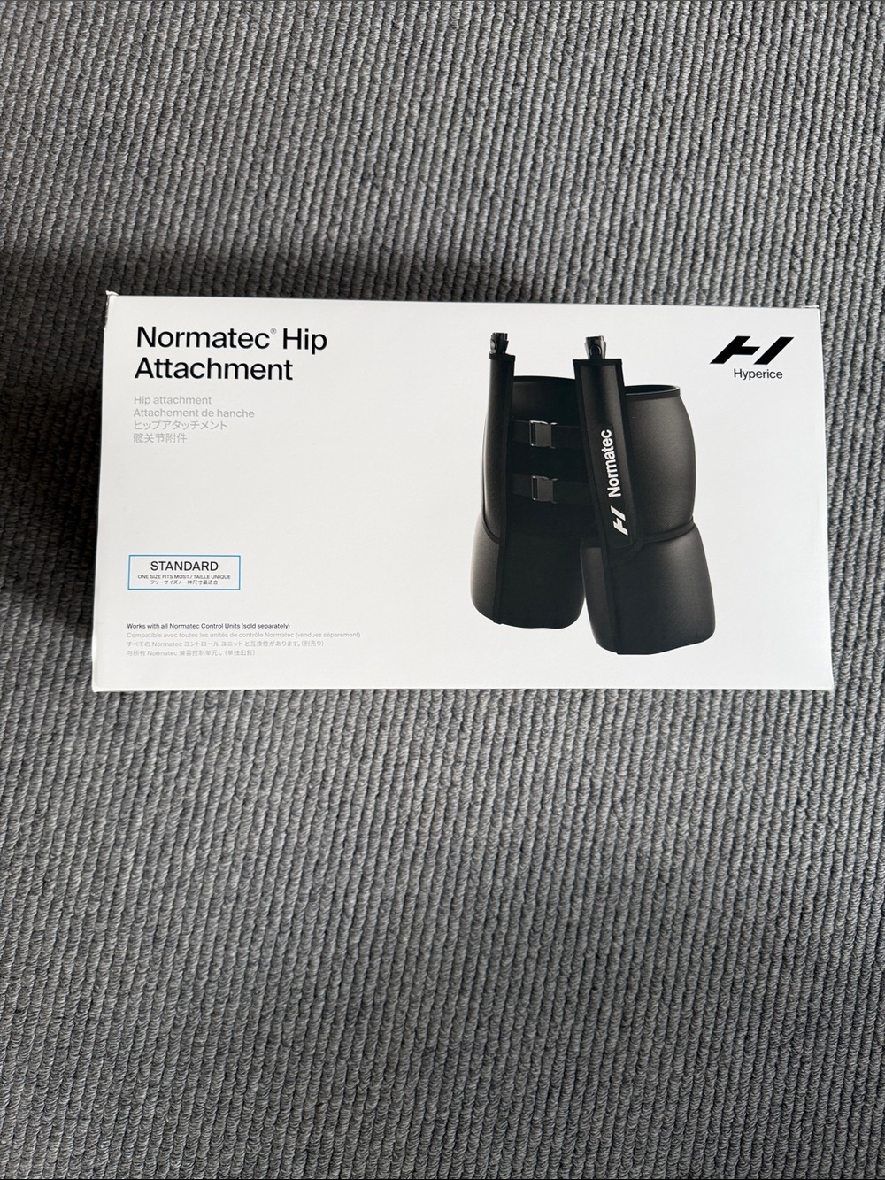 Hyperice Normatec Dynamic Air Compression, Hip Attachment, Black, NWT